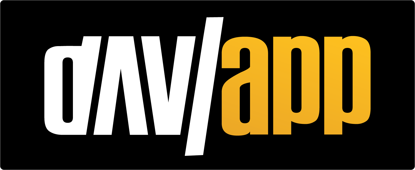 DAVapp - Yazılım Geliştirme Logosu